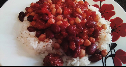 Veggie chilli con carne